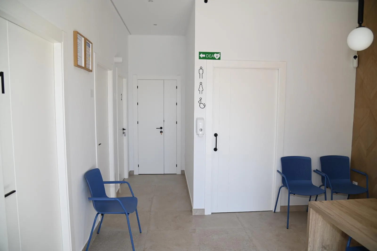 Zona de consultas de Medaxis